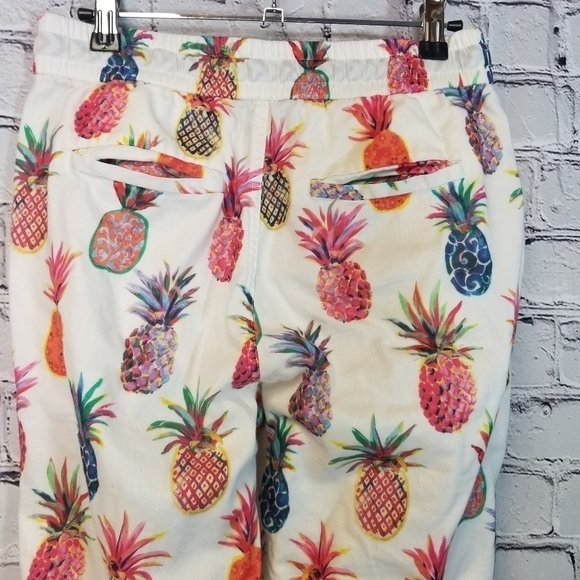 J Crew Ratti Seaside Pineapple Joggers - Picture 3 of 9